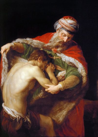 Retour du fils prodigue, 1773 - Pompeo Girolamo Batoni