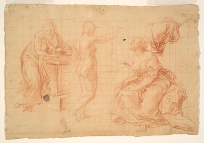 Études pour - Pompeo Girolamo Batoni