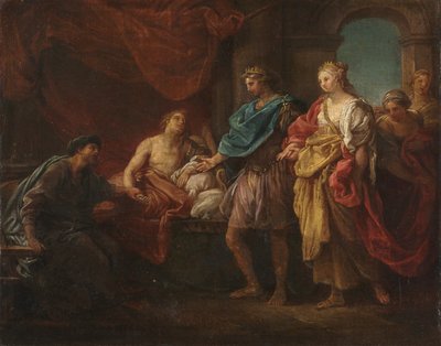 Étude pour "Antiochus et Stratonice" - Pompeo Girolamo Batoni