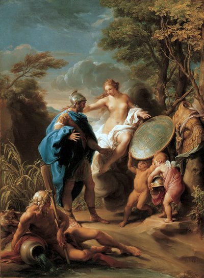 Vénus présentant à Énée une armure forgée par Vulcain - Pompeo Girolamo Batoni