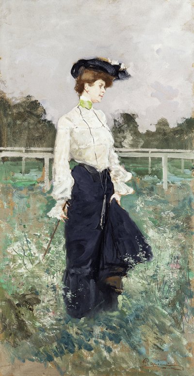 Femme seule - Pompeo Mariani