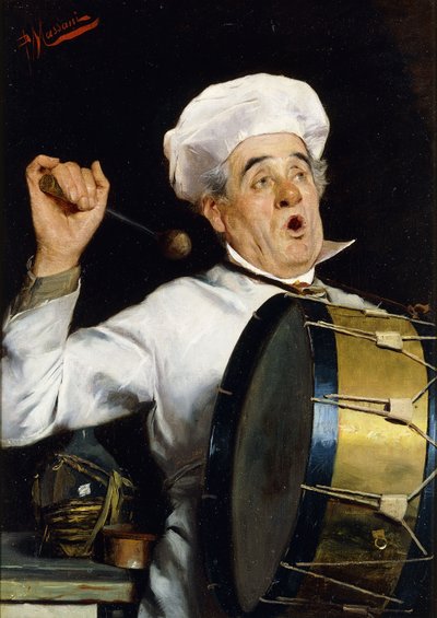Appel pour le dîner - Pompeo Massani