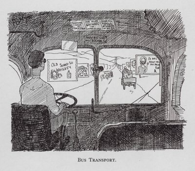 Transport en bus - Pont (1908 40)
