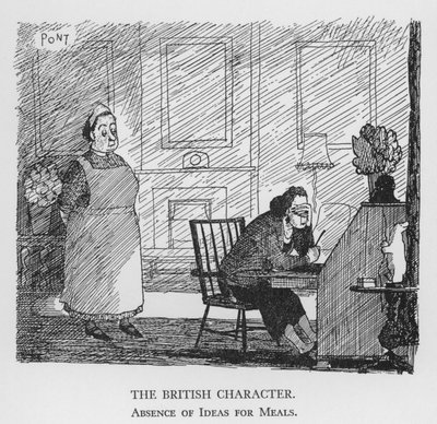 Le Caractère britannique, Absence d