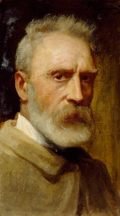 Autoportrait, par Ponziano Loverini - Ponziano Loverini