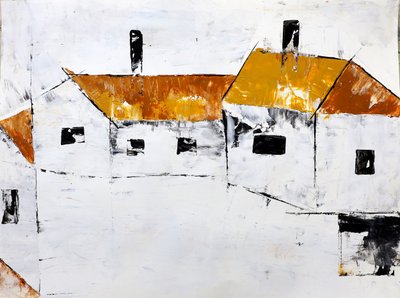 Maisons de village abstraites - Poonam Choudhary