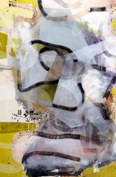 Couches abstraites éclatantes - Poonam Choudhary