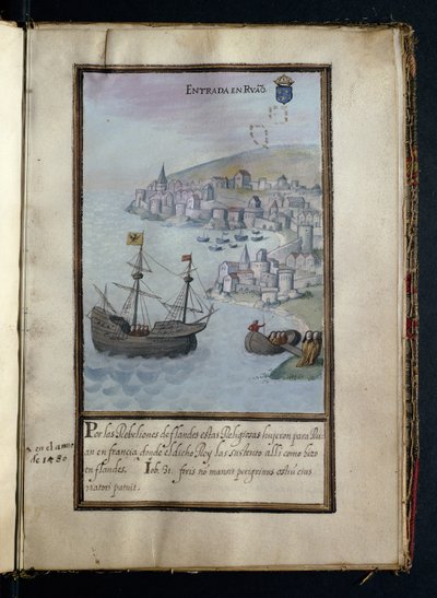 Arrivée à Rouen, d