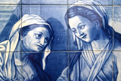 (détail) Marie rencontrant la femme de l