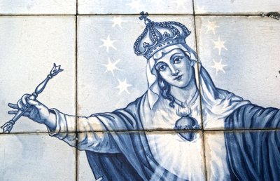 Détail de la Vierge Marie d