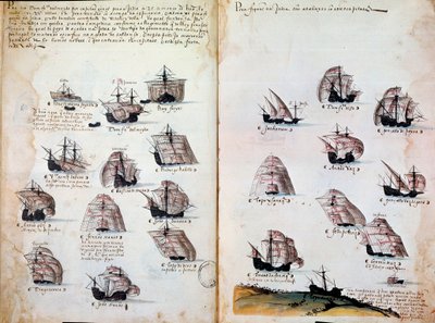 Navires de guerre. Souvenirs des armadas du Portugal sous le roi Manuel I - Portuguese School