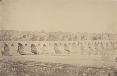 Le pont à Dizfoul - Possibly by Luigi Pesce.