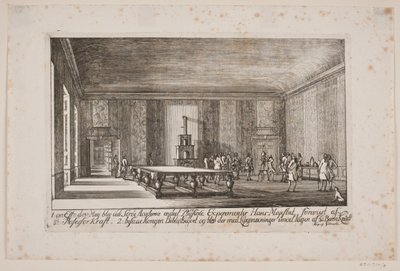 Expériences physiques lors de la visite de Frédéric V à l