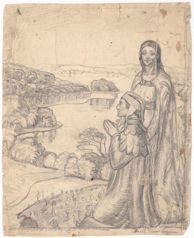 Dante et Béatrice au Paradis - Poul S. Christiansen