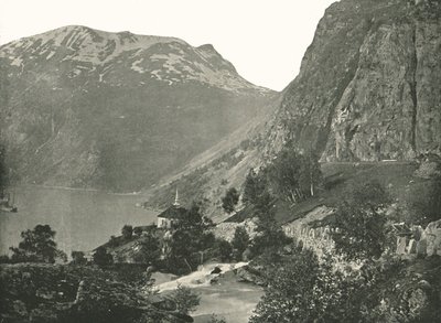 Merok, sur le Geirangerfjord, Norvège, 1895 - Poulton and Co