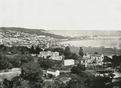 Vue depuis le Mustafa, Alger, Algérie, 1895 - Poulton and Co