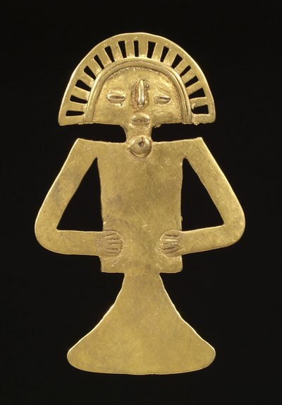 Pendentif figuratif, c.700-1000 - Pre Columbian Pre Columbian