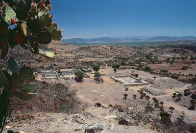 Vue aérienne de la ville, période post-classique tardive - Pre Columbian