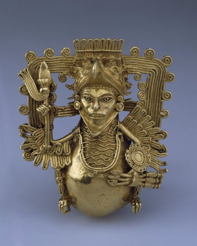 Pendentif en forme de guerrier aigle - Pre Columbian