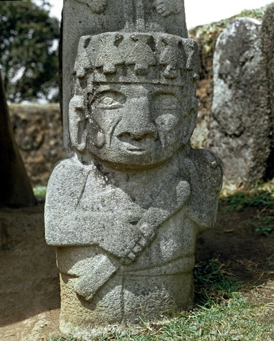 Sculpture mégalithique d