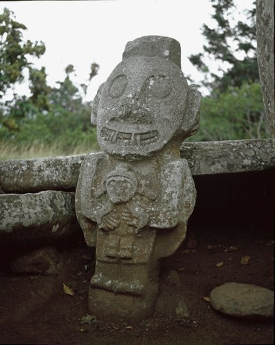 Sculpture mégalithique de la déesse de la fertilité - Pre Columbian Pre Columbian