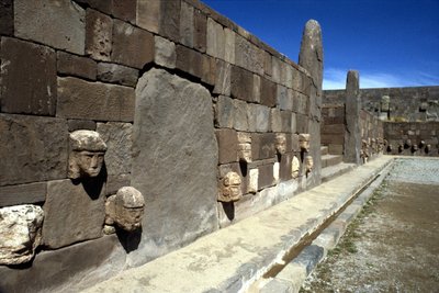 Site archéologique précolombien de Tiahuanaco, Bolivie. - Pre Columbian Pre Columbian