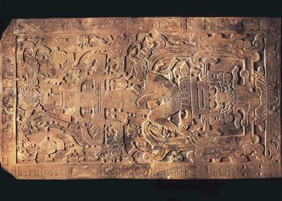 La tombe du roi Pakal du Temple des Inscriptions, Palenque, 615-683 - Pre Columbian art