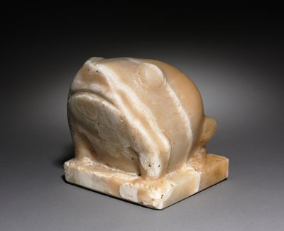 Statue de Heqat, la déesse grenouille, vers 2950 av. J.-C. - Predynastic Period Egyptian
