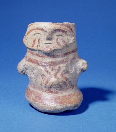 Vaisseau en forme humaine, Hacilar, Turquie, c.5500 av. J.-C. - Prehistoric