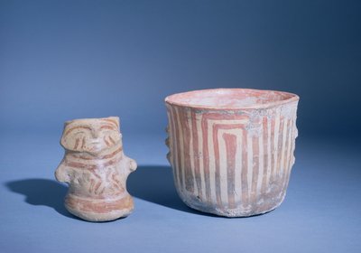Vases de Hacilar, Turquie, vers 5500-00 av. J.-C. - Prehistoric