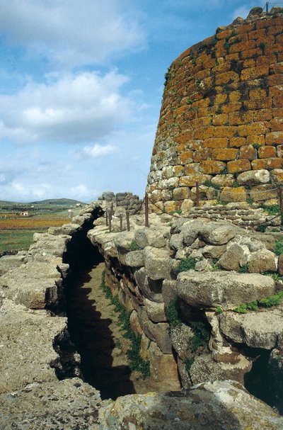 Italie, Région de la Sardaigne, Torralba, province de Sassari, complexe archéologique de Nuraghe Sant