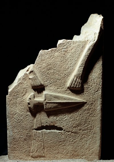 Art préhistorique : stèle sculptée de l