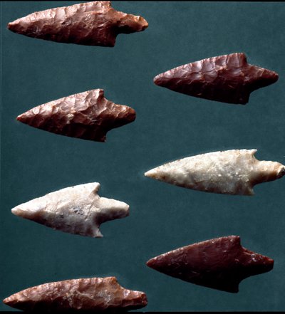 Préhistoire, culture de Rinaldone : flèches de la nécropole de Rinaldone - Prehistoric Prehistoric