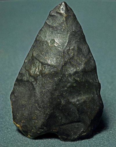 Préhistoire : biface amygdaloïde en silex - Prehistoric Prehistoric