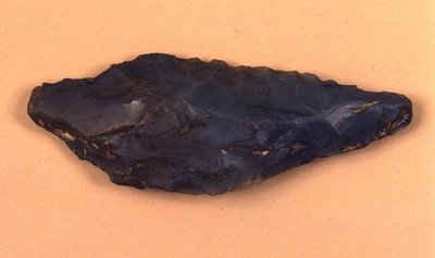 Pointe de flèche en pierre découverte à Isolino di Varese (Italie) - Prehistoric Prehistoric