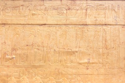 Le sanctuaire doré extérieur de la chambre funéraire de Toutankhamon, Musée égyptien, Le Caire, Égypte - Prehistoric Prehistoric