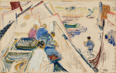 Bateaux de pêche - Preston Dickinson