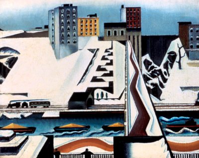 Rivières de Harlem, 1928 - William Preston Dickinson