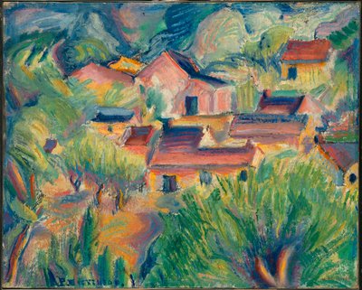Maisons et paysages - Preston Dickinson