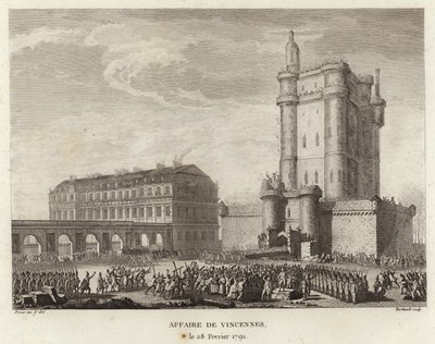 Incident à Vincennes - Prieur
