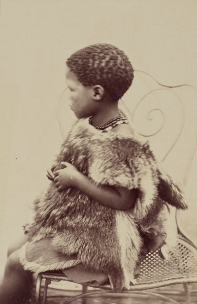 Betty, fillette hotentotte, 9 ans - Prince Roland Napoleon Bonaparte