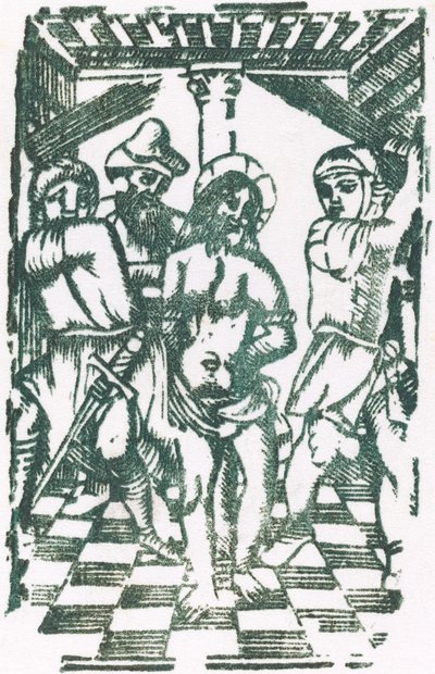 La Flagellation - Probably French 16th Century