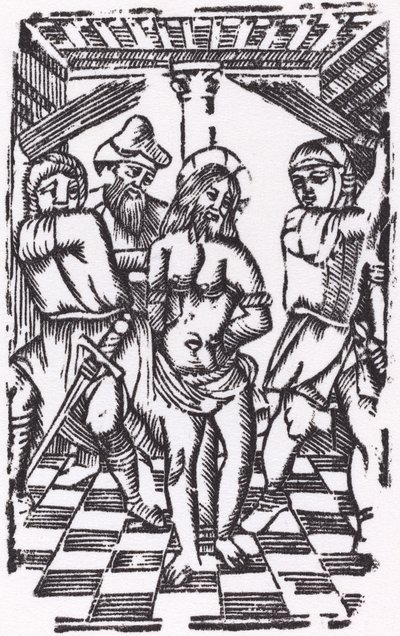 La Flagellation - Probably French 16th Century