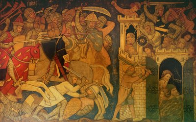 Bataille entre Judas Maccabée et Timothée, et la chute de Maspha, reconstruction d