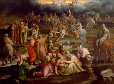 Crucifixion, par Prospero Fontana (1512-1597) - Prospero Fontana