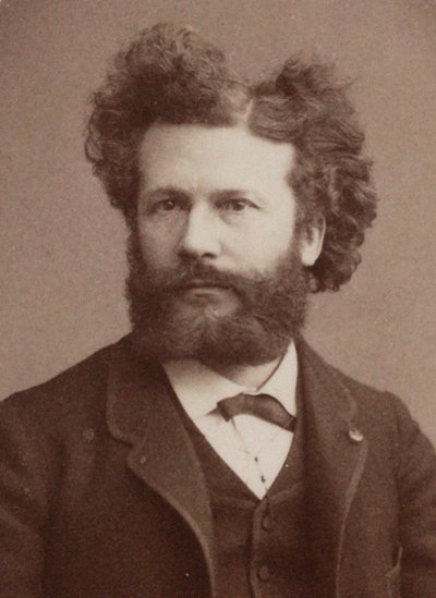 Portrait de Camille Flammarion 1842-1925, 1884 - Prudent René Patrice Dagron