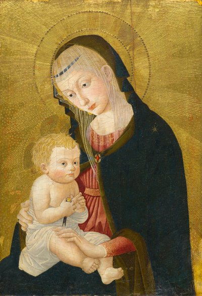 Madone et enfant, après 1445 - Pseudo Jacopino di Francesco