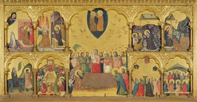 Polyptyque de la Dormition de la Vierge - Pseudo Jacopino di Francesco