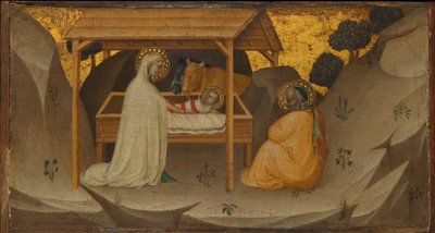 La Nativité, vers 1350 - Puccio di Simone