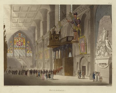 Guildhall - Pugin and Rowlandson